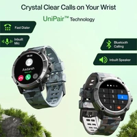 Ambrane Crest Pro Smart Watch - Black - Black