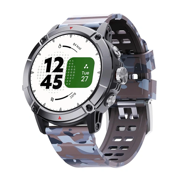 Ambrane Crest Pro Smart Watch - BROWN CAMOUFLAGE - BROWN CAMOUFLAGE