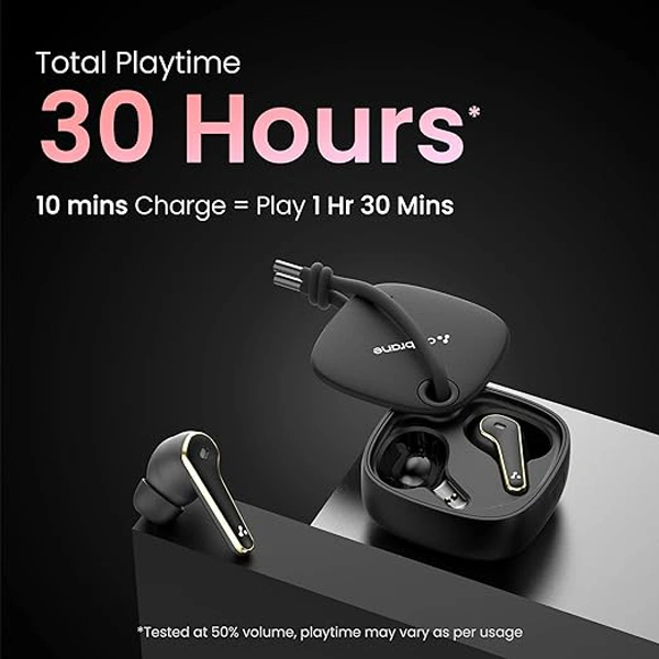 Ambrane Dots Dew True Wireless Earbuds - White - White