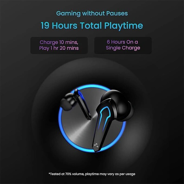 Ambrane Dots Play True Wireless Gaming Earbuds