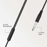 Ambrane EP-56 Wired Earphones with Powerful Bass