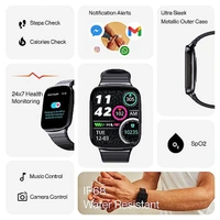 Ambrane Fitshot Edge Smart Watch - Black - Black