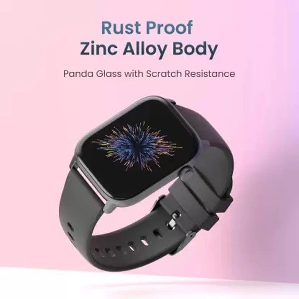 Ambrane Fitshot Flex Smart Watch - Pink - Pink
