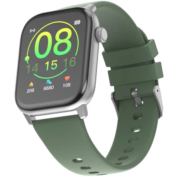 Ambrane Fitshot Flex Smart Watch - Green - Green