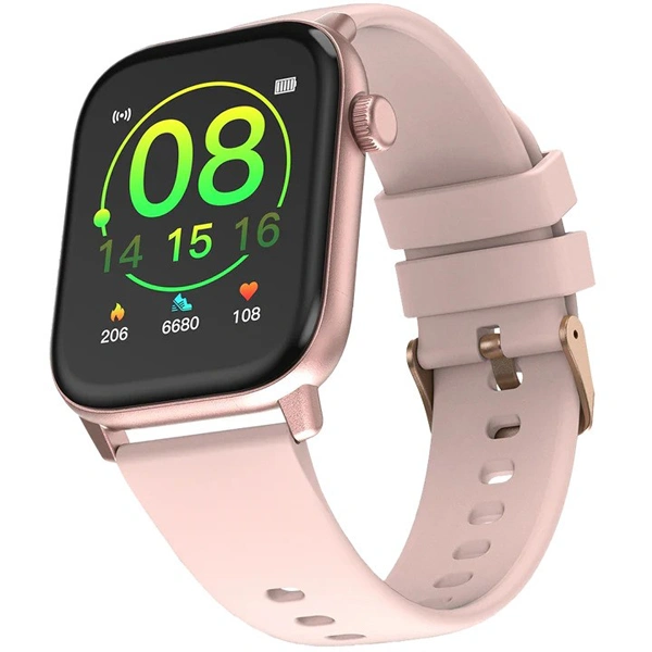 Ambrane Fitshot Flex Smart Watch - Pink - Pink