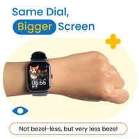 Ambrane Glaze+ BT Calling Smartwatch - Maroon - Maroon