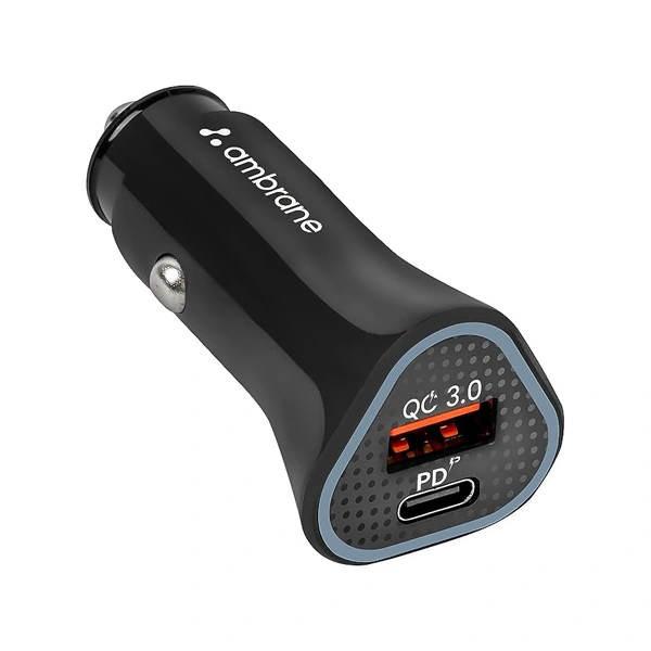 Ambrane Impulz C11 38W BoostedSpeed Car Charger