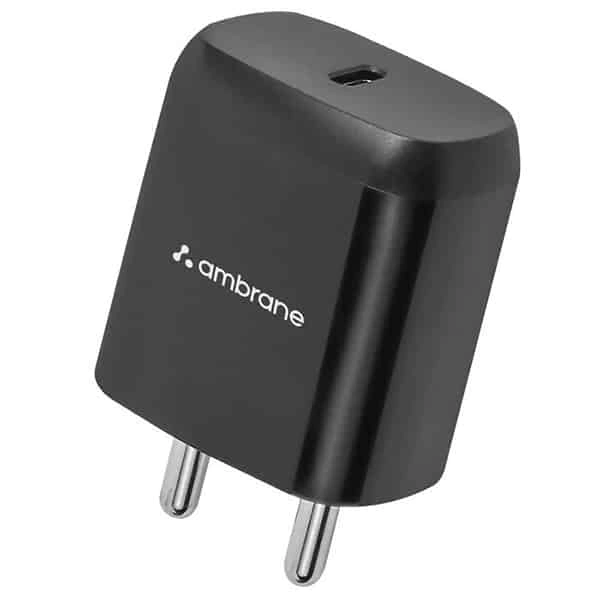 Ambrane Impulz M20 with PD Smart Charging - Black - Black