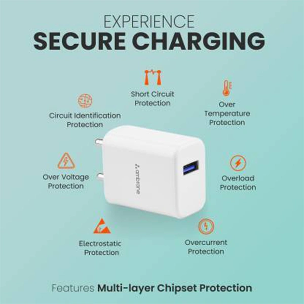 Ambrane M10 18 W 3 A Mobile RAAP Charger