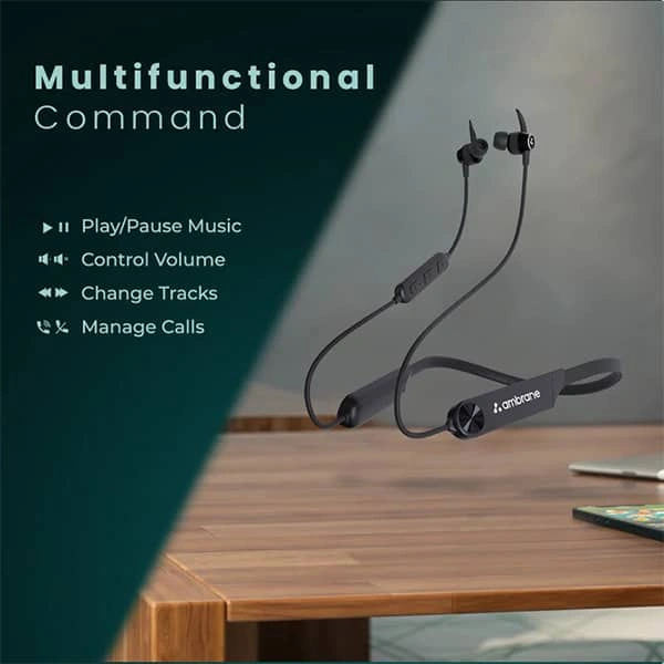 Ambrane Melody Storm Bluetooth Earphones