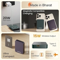 Ambrane Mini Strong Magnetic Wireless Power Bank