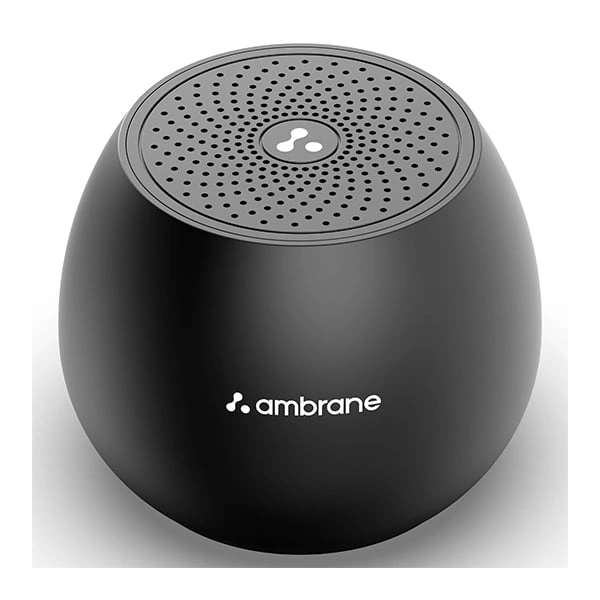 Ambrane MiniPod Speaker - Black - Black