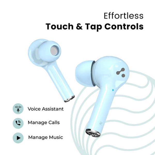 Ambrane NeoBuds 33 True Wireless in Ear Earbuds with Mic - Sky Blue - Sky Blue
