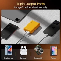Ambrane Powerlit XL Lite 20000 mAh Mini Power Bank - Yellow - Yellow