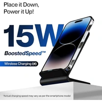 Ambrane PowerPod 15W Wireless BoostedSpeed Wireless Charger