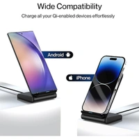 Ambrane PowerPod 15W Wireless BoostedSpeed Wireless Charger