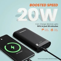 Ambrane PP-20 Pro 20000mAh Power Bank - Blue - Blue