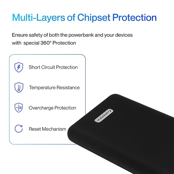 Ambrane PP-200 10000mAh Polymer Battery Powerbank