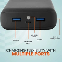 Ambrane PP-30 Pro 27000 mAh Li-Polymer Powerbank