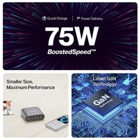 Ambrane RAAP HUB 75 75W BoostedSpeed Charger