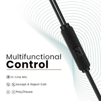 Ambrane Stringz-65 Wired In Ear Earphone