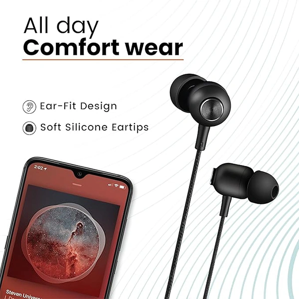 Ambrane Stringz-65 Wired In Ear Earphone