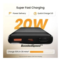 Ambrane Stylo 10k 10000mAh Polymer Battery Powerbank - Black