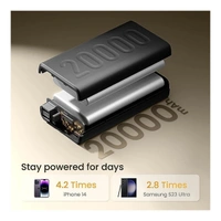 Ambrane Stylo 20K 20000mAh Polymer Battery Powerbank - Black