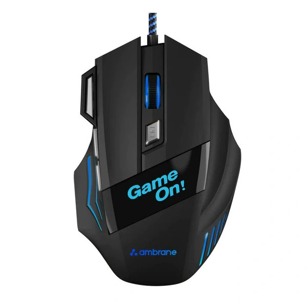 Ambrane Trone Gaming Mouse - Black