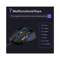 Ambrane Trone Gaming Mouse - Black