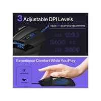 Ambrane Trone Gaming Mouse - Black