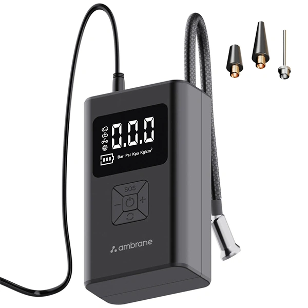 Ambrane Tyre Inflator Turbo Lite