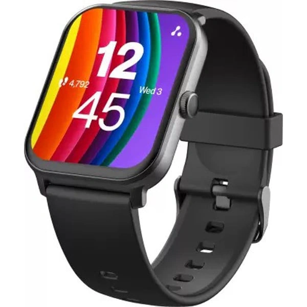 Ambrane Wise Eon Pro 1.85" Display with BT Calling Smartwatch - Cream - Cream