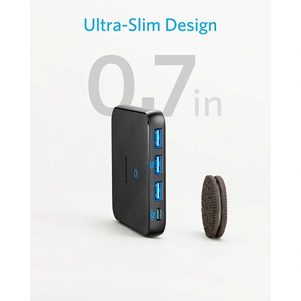 Anker 65W Mobile Powerport Atom III Slim 4 Port Adapter Charger