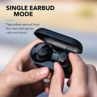Soundcore Anker Soundcore Life Dot 2 with 100hrs Battery Life Wireless Earbuds - Black, White