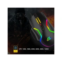 Ant Esports GM340 Ergonomic Design Mouse - Black