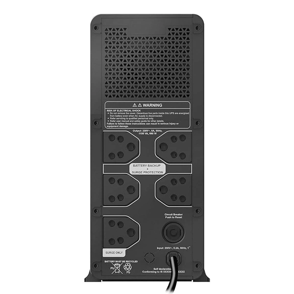 APC BX1100C-IN 1100VA 230V Back UPS