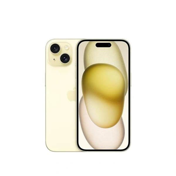 Apple iPhone 15 - Yellow, 128 GB - Yellow