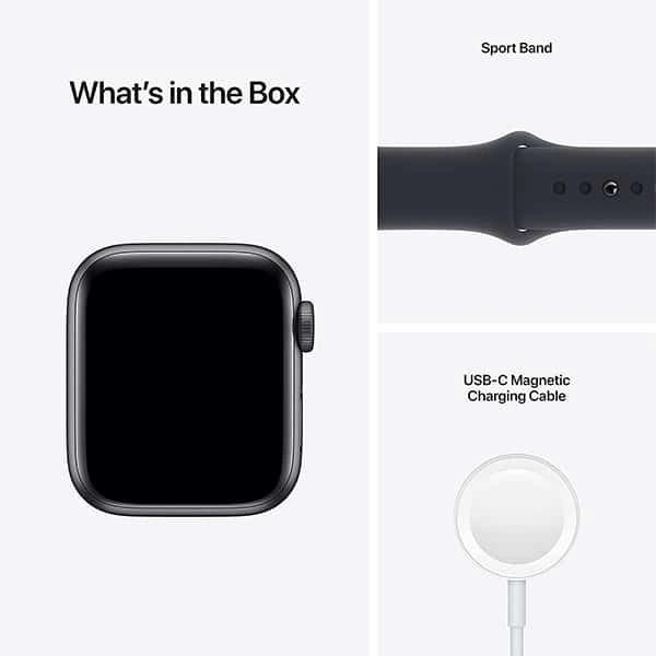 Apple Watch SE Space Aluminium Sport Band