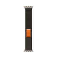 Apple Watch Ultra 49mm Black/Grey Wrist Strap - Black, Blue, Red