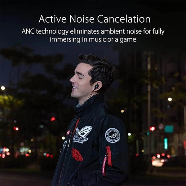 Asus Rog Cetra 2 Gaming Wired In Ear Earphones With ANC Mic