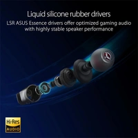 Asus ASUS ROG Cetra II Core Gaming Earphones - Black - Black