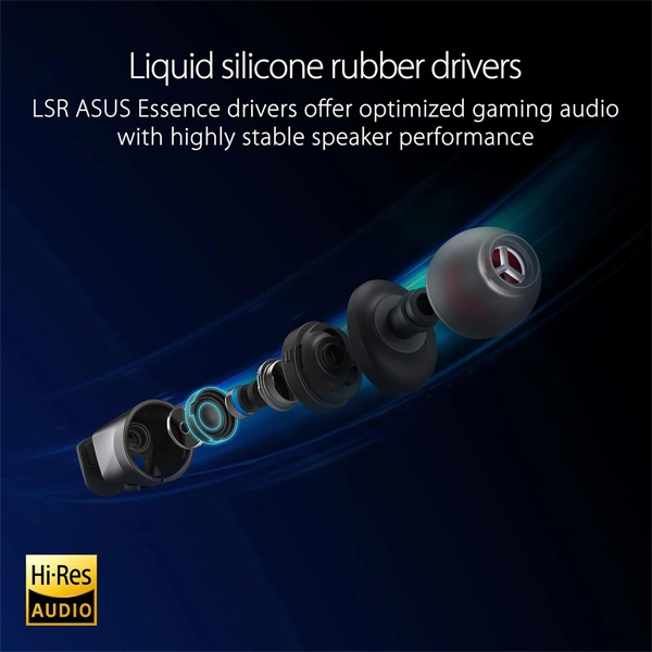 Asus ASUS ROG Cetra II Core Gaming Earphones - Black - Black