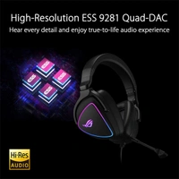 Asus ASUS Rog Delta S Lightweight with Ai Noise-Canceling Wired Headphones