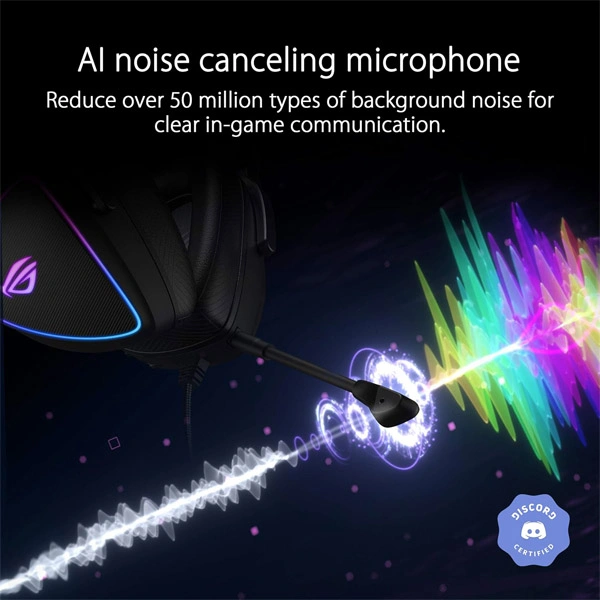 Asus ASUS Rog Delta S Lightweight with Ai Noise-Canceling Wired Headphones
