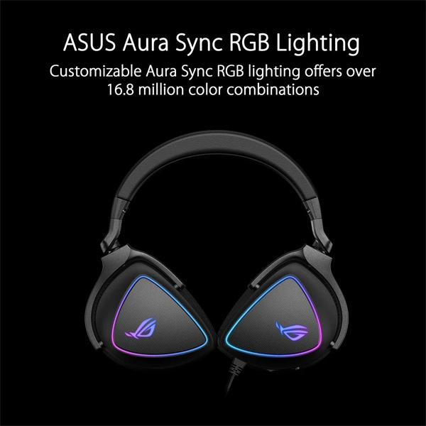 Asus ASUS Rog Delta S Lightweight with Ai Noise-Canceling Wired Headphones