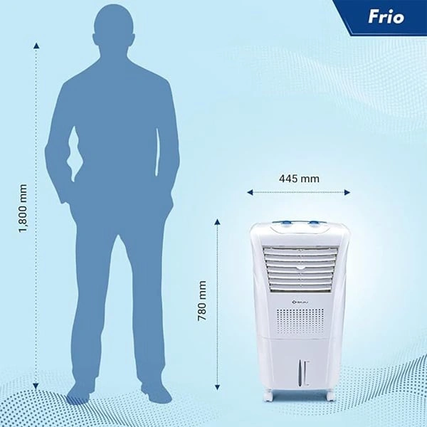 Bajaj Frio 23L Personal Air Cooler with Honeycomb Pads