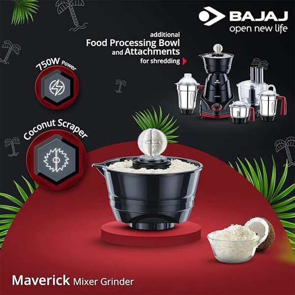Bajaj Maverick Mixer Grinder