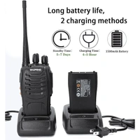 BAOFENG Walkie Talkies BF-888S Rechargeable Two-Way Radios - (Pair of 2 Pcs)
