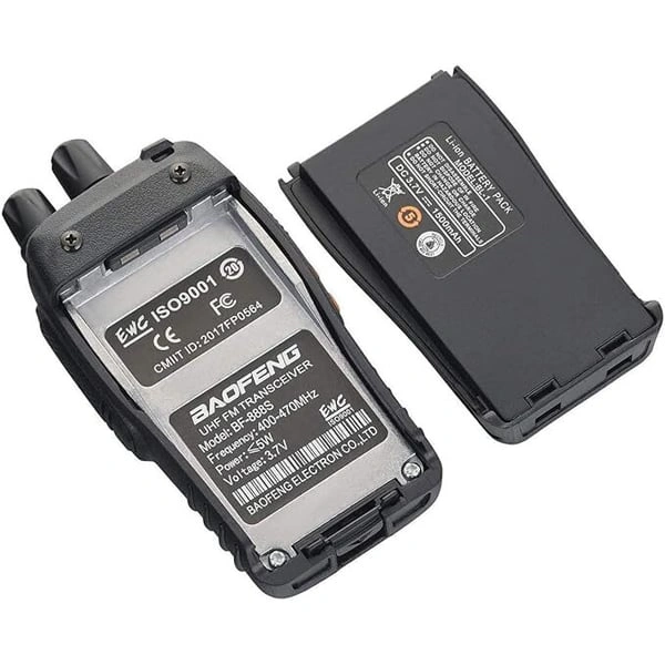 BAOFENG Walkie Talkies BF-888S Rechargeable Two-Way Radios - (Pair of 12 Pcs)